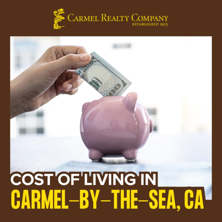 carmel by the sea cost of living ca